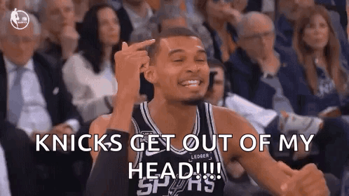 Man In Wig And Shirtless Man Boxing Ring GIF
