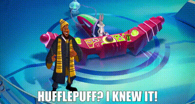 Man in Wizard Costume with Hot Dog