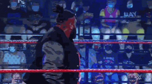 Man in Wrestling Ring Out of My Way