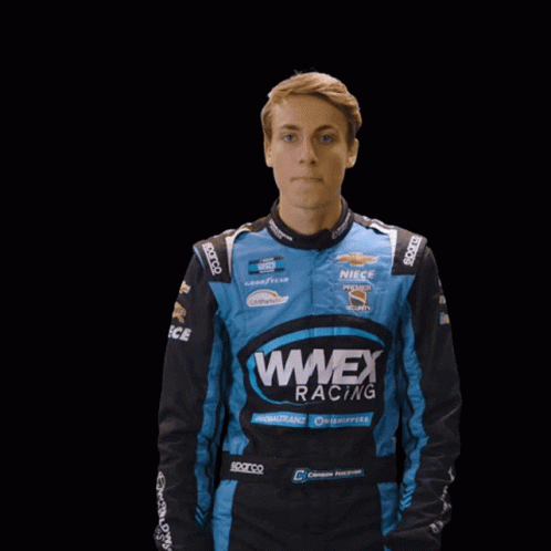 Man In Wrex Racing Suit GIF
