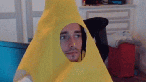 Man in Yellow Banana Costume