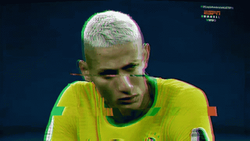 Man in Yellow Brasil Shirt