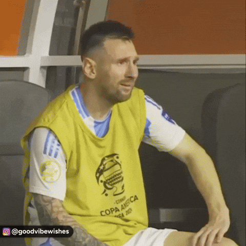 Man in Yellow Copa America Vest