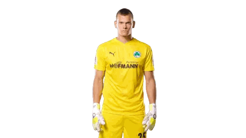 Man In Yellow Hoffmann Shirt