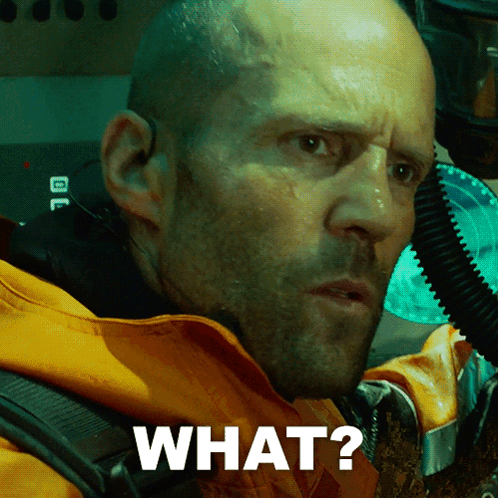 Man in Yellow Jacket Asking What