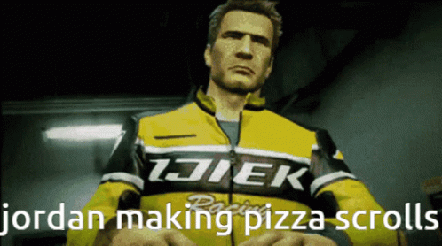 Man In Yellow Jacket Saying Ijek GIF
