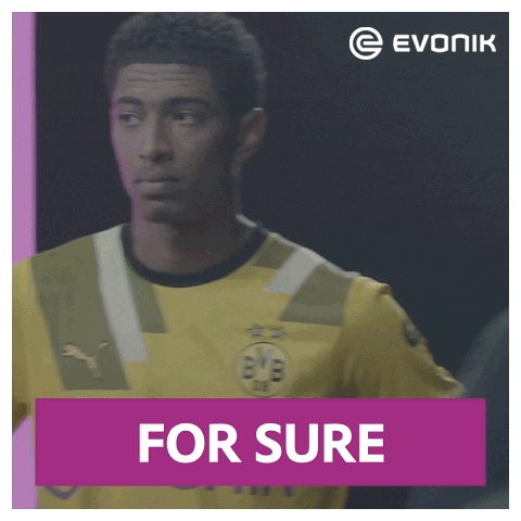 Man In Yellow Jersey With BVB GIF