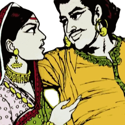 Man in Yellow Shirt and Woman in Pink Shirt