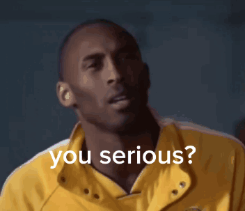 Man in Yellow Shirt Asking If Serious