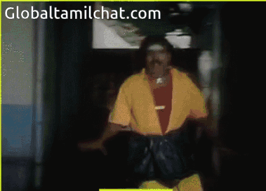 Man In Yellow Shirt Dancing Globaltamilchat.com GIF