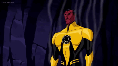 Man in Yellow Shirt Kisscartoon