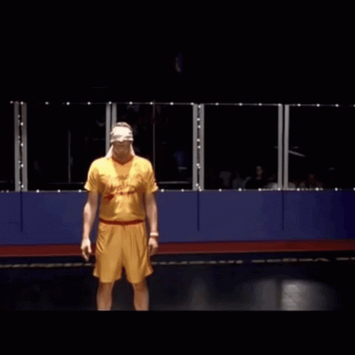 Man in Yellow Shirt Saying Thunder