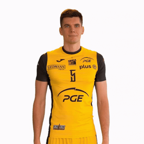 Man in Yellow Shirt with PGE Plus