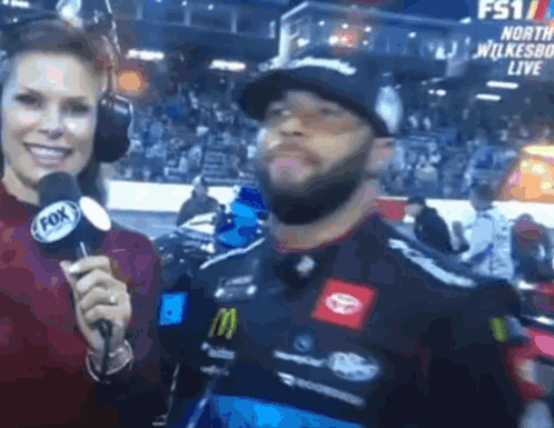 Man Interviewed by Fox News Reporter