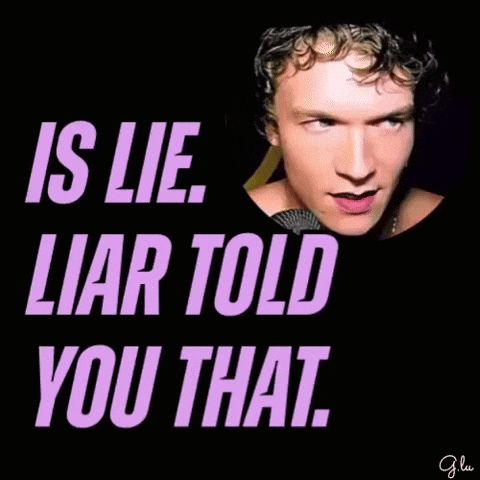 Man Is Lie Liar Told You That GIF