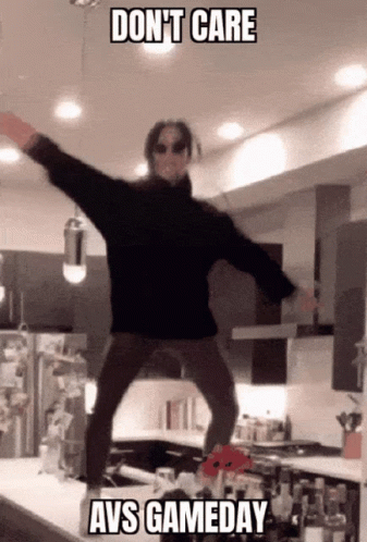 Man Jumping in Black Sweater Don T Care Gameday