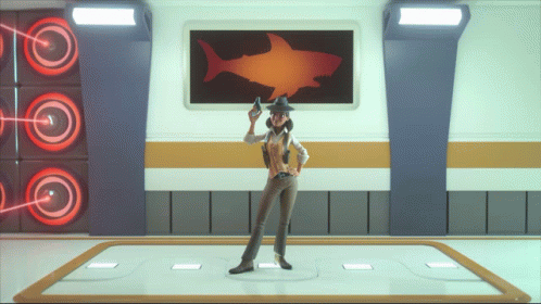 Man Jumps In The Shark Tank GIF