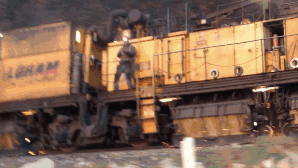 Man Just Dance On The Train GIF