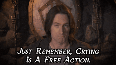 Man Just Remember Crying Is A Free Action GIF