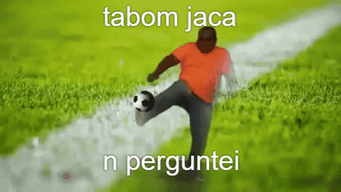 Man Kicking Soccer Ball Tabom jaca n perguntei