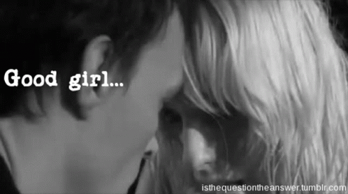 Man Kissing Woman Good Girl