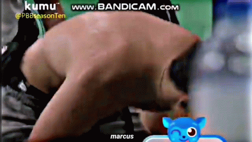 Man Kneeling Down Saying Marcus