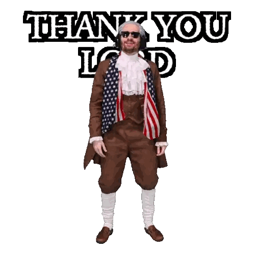 Man Kneeling With Arms Up Saying Thank You Lord