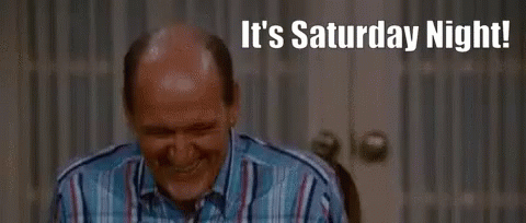 Man Laugh Hard Working Saturday GIF
