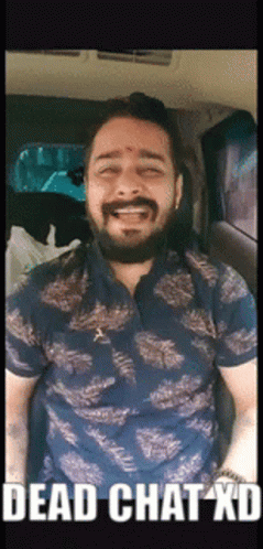 Man Laughing Dead Chat GIF