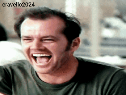 Man Laughing Hashtag Cravello2024 GIF