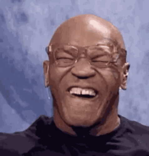 Man Laughing Mike Tyson GIF