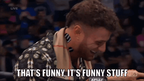 Man Laughing That's Funny It's Funny Stuff