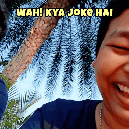 Man Laughing Wah Kya Joke Hai