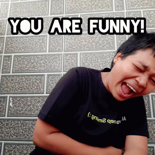 Man Laughing You Are Funny GIF