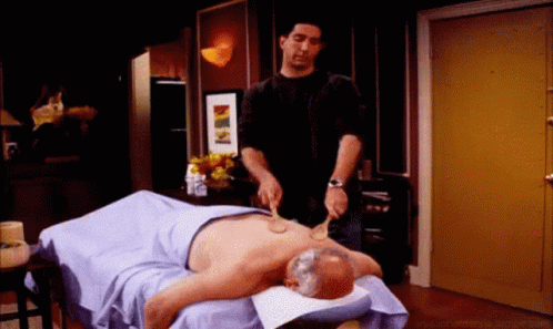 Man Laying Bed Woman Holding Head This Would Hurt