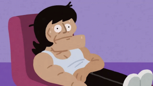 Man Laying Down Purple Background