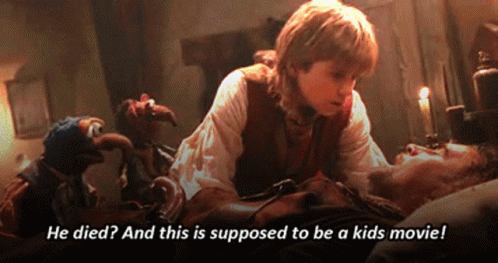Man Laying in Bed He Died and This Is Supposed To Be a Kids Movie