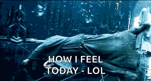 Man Laying On Back Saying How I Feel Today LOL GIF