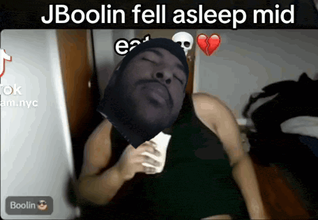 Man Laying On Bed Jboolin Fell Asleep Mid GIF