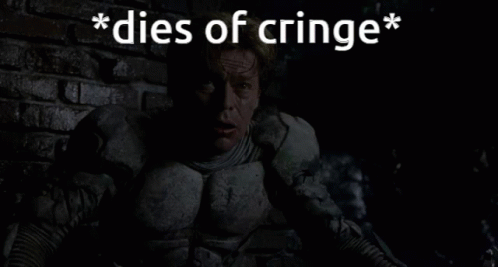 Man Laying on Ground Dies of Cringe