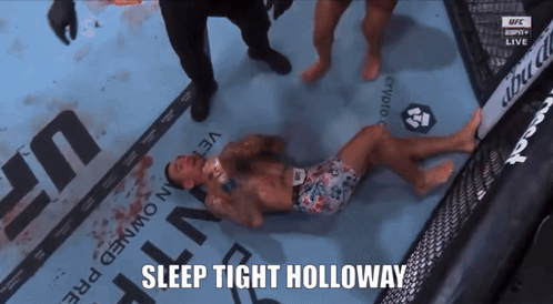 Man Laying On Ground Sleep Tight Holloway GIF