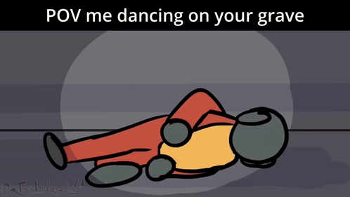 Man Laying Pov Me Dancing on Your Grave