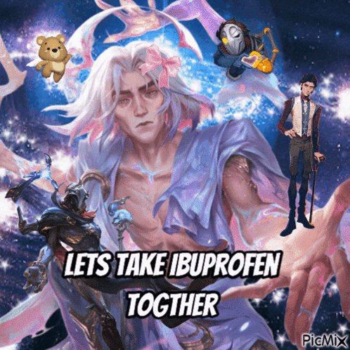 Man Let's Take Ibuprofen Together GIF