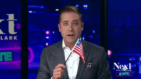 Man Liberia Flag GIF