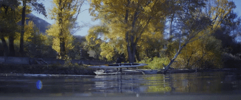 Man Lift The Canoe GIF