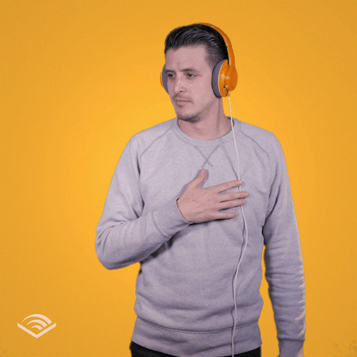 Man Listening To Music Crying Meme GIF