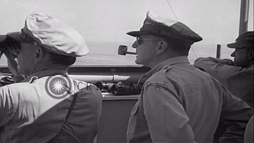 Man Looking Through Binoculars