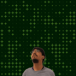 Man Looking Up At 22 GIF