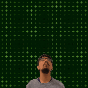 Man Looking Up At Number Six Surrounded By Stars GIF