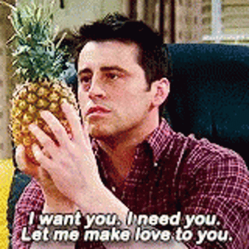 Man Love Pineapple GIF